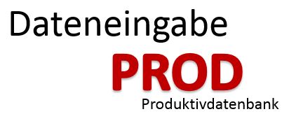 Dateneingabe Produktiv