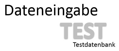 Dateneingabe Test