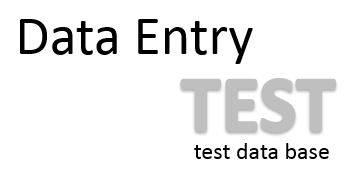 Dataentry Test